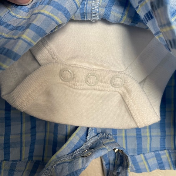 VTG McBaby Plaid Shortall Set - Picture 5 of 6